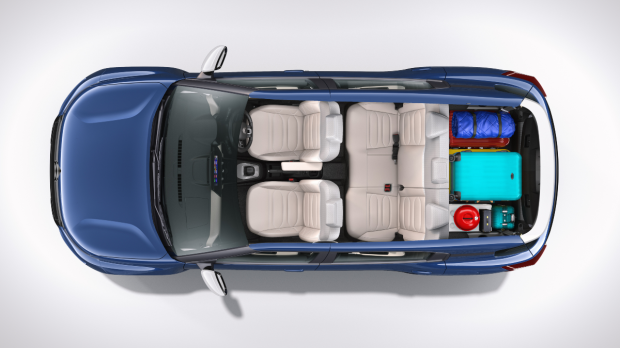Citroën C3 Aircross top view
