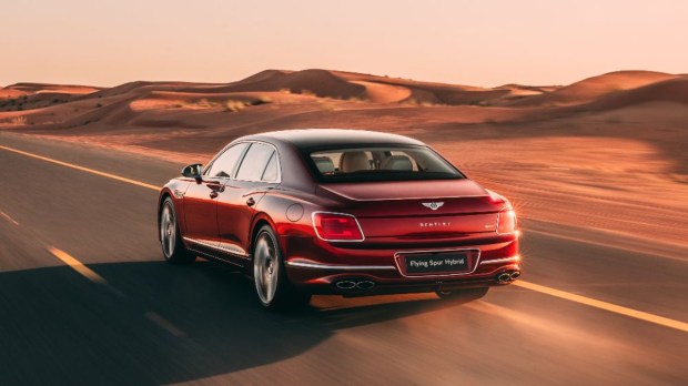 Bentley Flying Hybrid rear