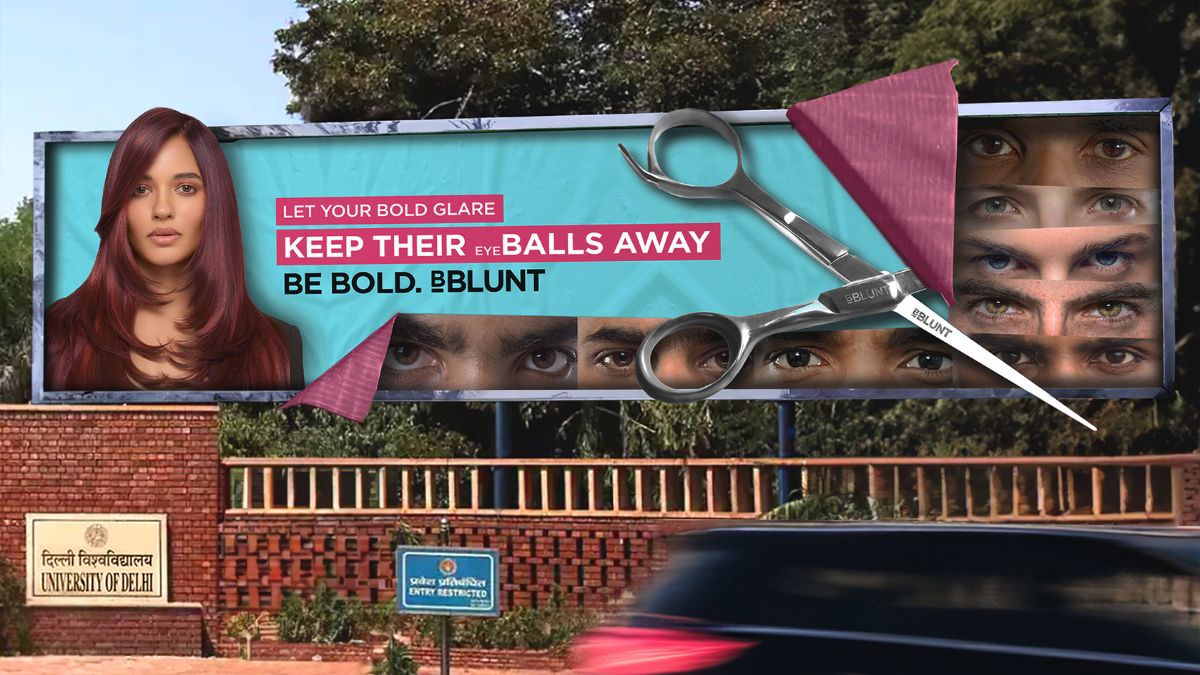 BBLUNT launches OOH campaign BeBoldBeBlunt Brand Wagon News The