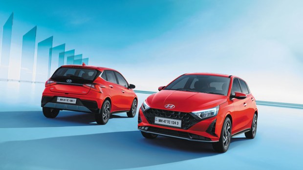 Hyundai i20 front back