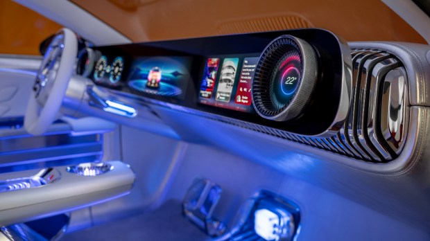 Mercedes CLA interior