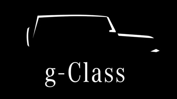 Mercedes 'baby' G-Class teaser