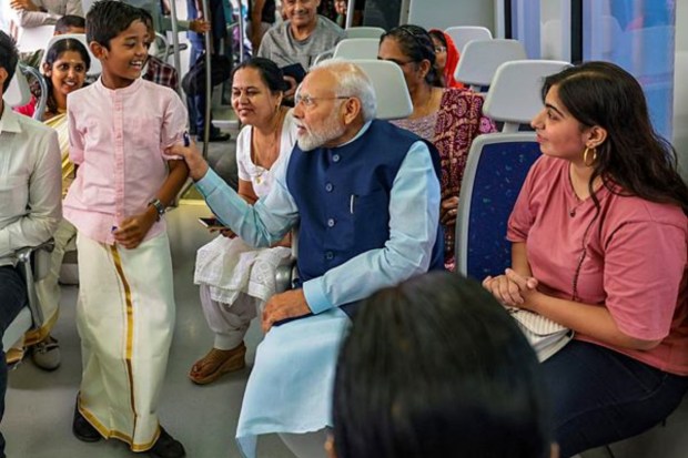 Following the launch of the new section of Airport Express Line, the Delhi Metro network has become the longest metro route in the country. (Image: PTI)