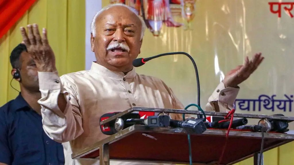 RSS chief Mohan Bhagwat