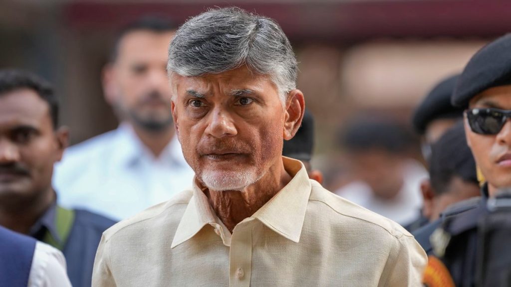 N Chandrababu Naidu, Naidu arrest