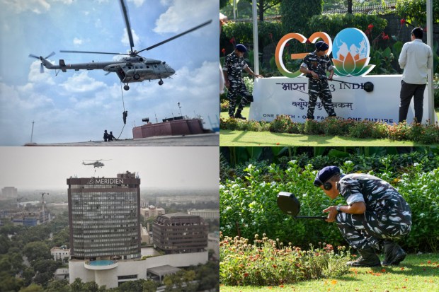 As New Delhi gears up to welcome dignitaries from around the world, security has been beefed up around the city. From the US President Joe Biden to Saudi King Salman bin Abdulaziz Al Saud, these high-profile guests will be putting up at the best hotels in the city. Considering the security risks that come with an event like G20 and the responsibility India is shouldering, it is imperative the security is top-notch.Recently, the National Security Guard carried out a security drill at the Le Meridien, while security officials conducted security check at ITC Maurya.