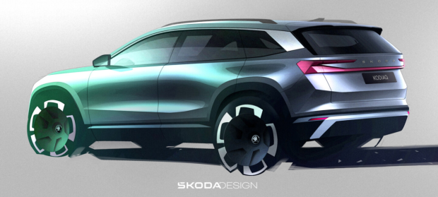 Skoda Kodiaq rear quarter