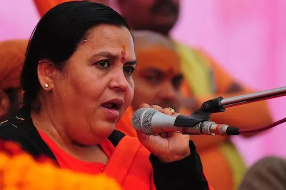 Uma Bharti calls for non-political approach to Sanatan Dharma