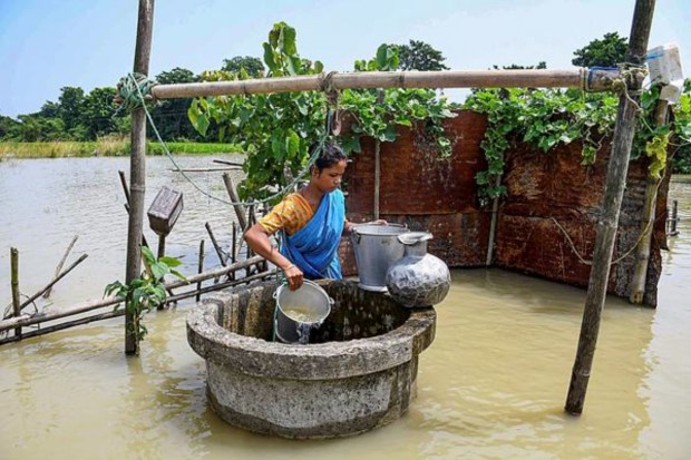 Authorities of the affected districts are distributing relief through 116 distribution centres. (Image: PTI)