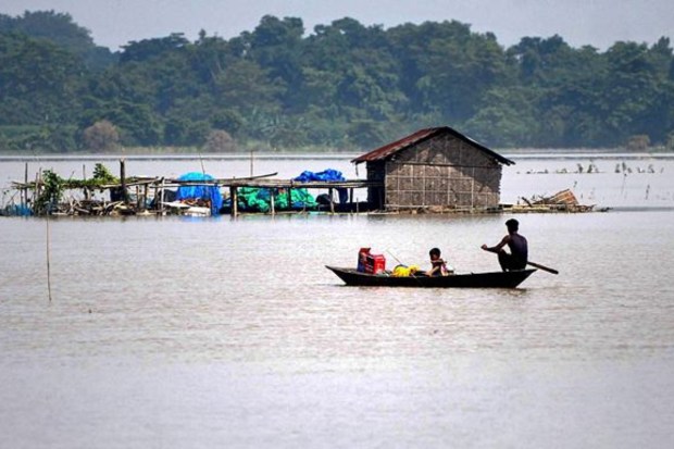 Darrang was the worst affected with 72,852 affected on Thursday, followed by 72,427 in Nalbari, 61,238 in Majuli, 57,420 in Golaghat and 44,181 in Morigaon. (Image: PTI)
