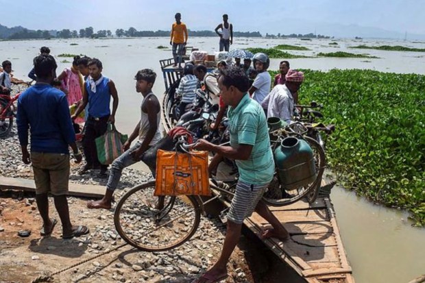 Altogether 3,031 people have taken shelter in 125 relief camps. (Image: PTI)