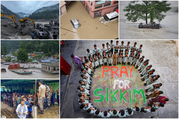The death toll due to the flash flood in Sikkim has risen to 21 on Friday. Both Army and NDRF teams are working round-the-clock for the third day in search of those who were swept away and are still missing. (Reuters Photo)