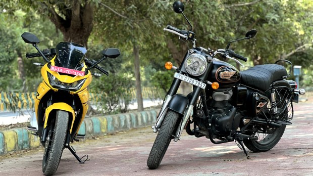Royal Enfield Bullet Vs Hero Karizma XMR