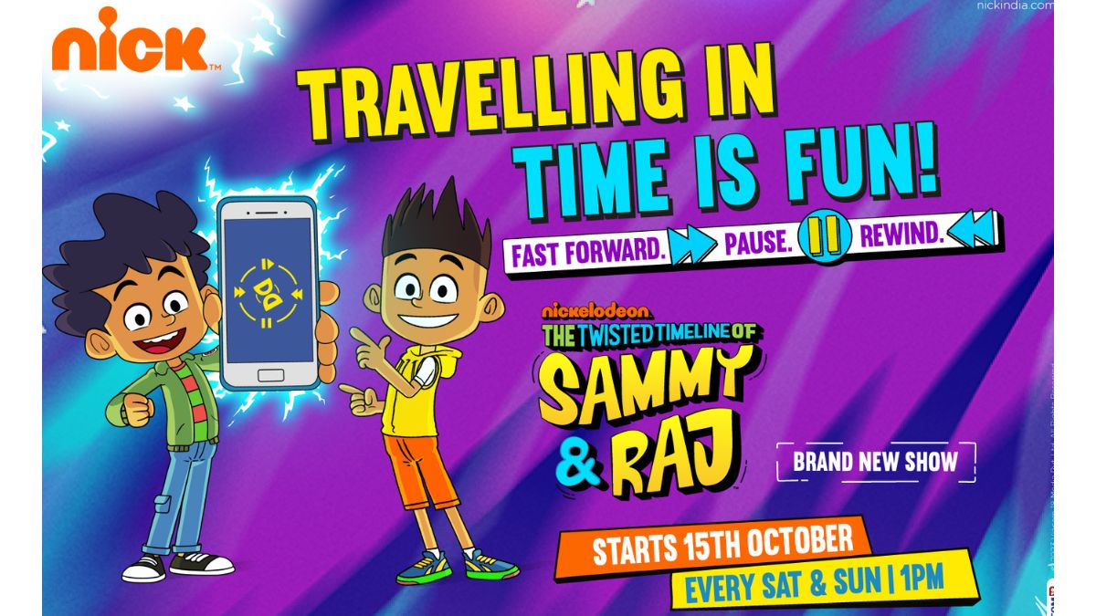 Nickelodeon launches ‘The Twisted Timeline of Sammy & Raj’ in India