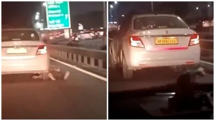 Delhi man dies after being dragged by car for over 200 meters | Watch VIDEO