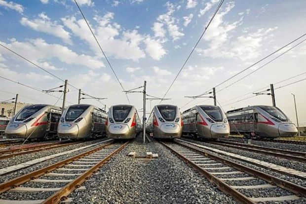 The under-construction RRTS Corridor, being built for the semi-high-speed regional rail service by the NCRTC, is a joint venture company of the Centre with the governments of Delhi, Haryana, Rajasthan, and Uttar Pradesh. (PTI Photo)
