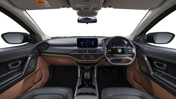 Tata Harrier dashboard