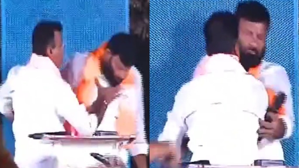 Telangana Election 2023: TV debate turns violent! BRS MLA holds BJP candidate by his throat