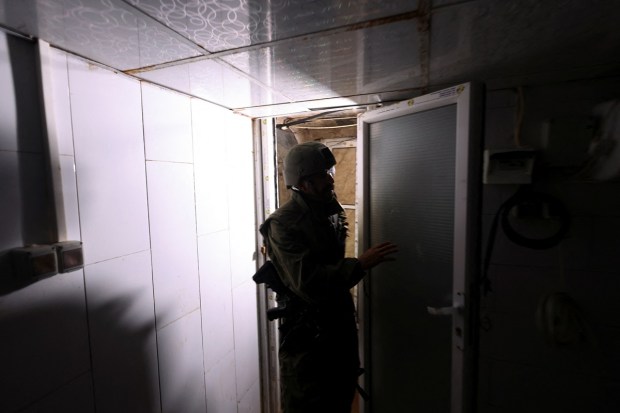 The Israeli military has plowed through northern Gaza over the past month, leaving a trail of destruction in its effort to bomb Hamas' tunnel network and other targets. Hamas fighters have used the underground network to ambush Israeli troops. (Reuters Photo)