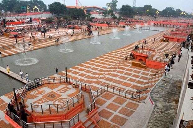 Upon receiving a certificate from the Guinness Book of World Records, Chief Minister Yogi Adityanath extended warm greetings to the entire Ayodhya and its residents. (Image: PTI)