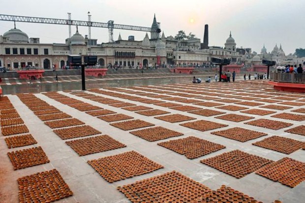 This year's event is special as the construction work of Ram temple is in full swing in Ayodhya. (Image: PTI)