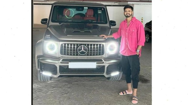 Shreyas Iyer G-Wagon