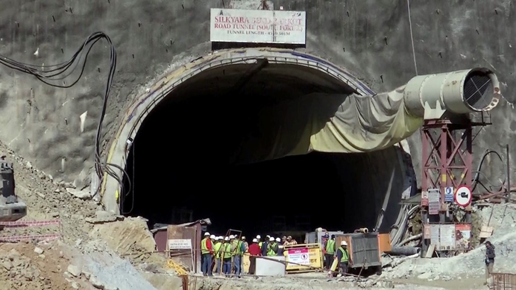 Uttarkashi tunnel collapse