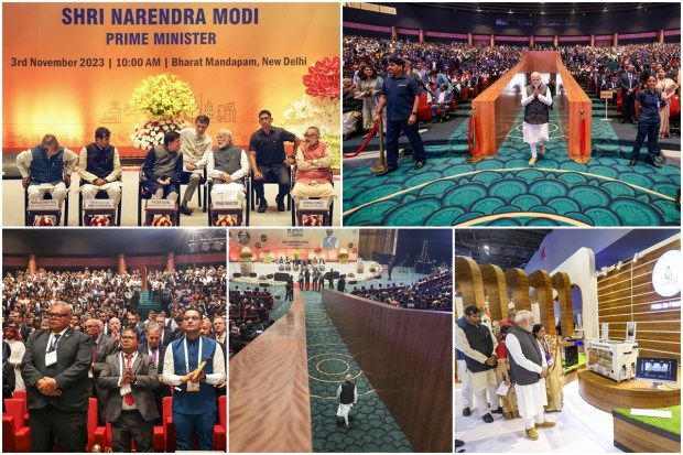 PM Modi said that India's food processing sector has emerged as a 'sunrise' sector that has attracted Rs 50,000 crore FDI in the last nine years, Prime Minister Narendra Modi said on Friday, as he stressed on reducing post-harvest losses and food wastage. He also said India's food processing capacity has witnessed significant growth in the last nine years leading to 150 per cent growth in exports of processed food. The capacity of the food processing sector too has increased from a meagre 12 lakh tonne to over 200 lakh tonne. (PTI Photo)