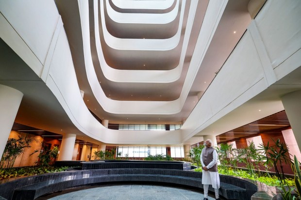 It will be a global hub for trading of both rough and polished diamonds as well as jewellery and will have facilities like customs clearance house, jewellery mall, international banking and safe vaults. (PTI Photo)