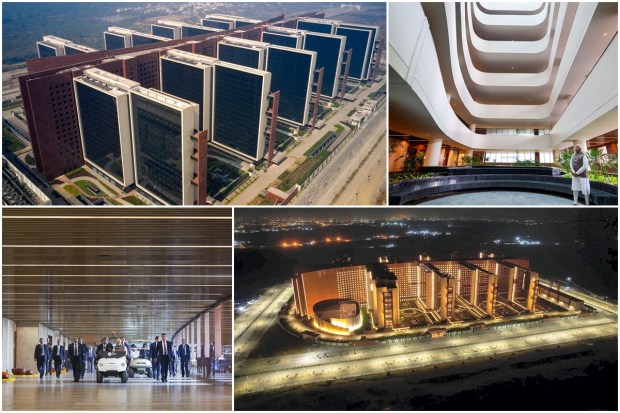 PM Modi inaugurated the Surat Diamond Bourse (SDB), the world's largest and modern centre for diamond and jewellery business, in Gujarat on Sunday. He also inaugurated the new integrated terminal of the Surat international airport during his visit. (PTI Photo)