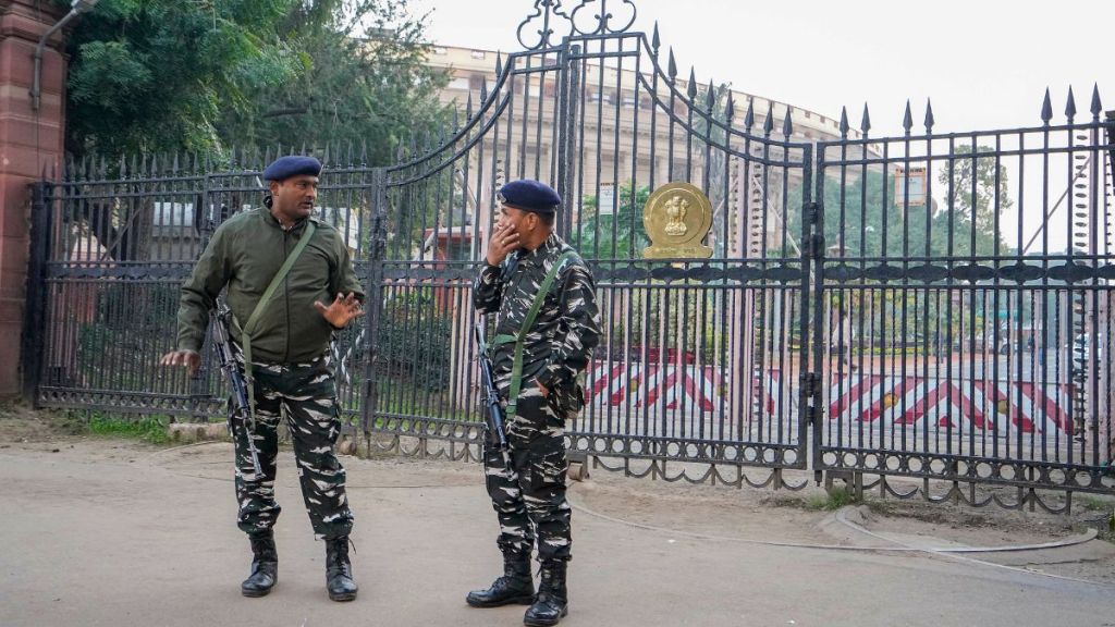 lok sabha intrusion