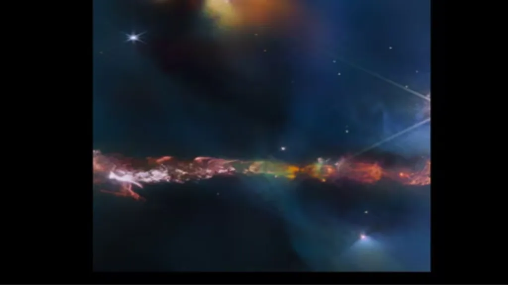 Image of Herbig-Haro objects shared by ESA. (Photo: Instagram/@European Space Agency)
