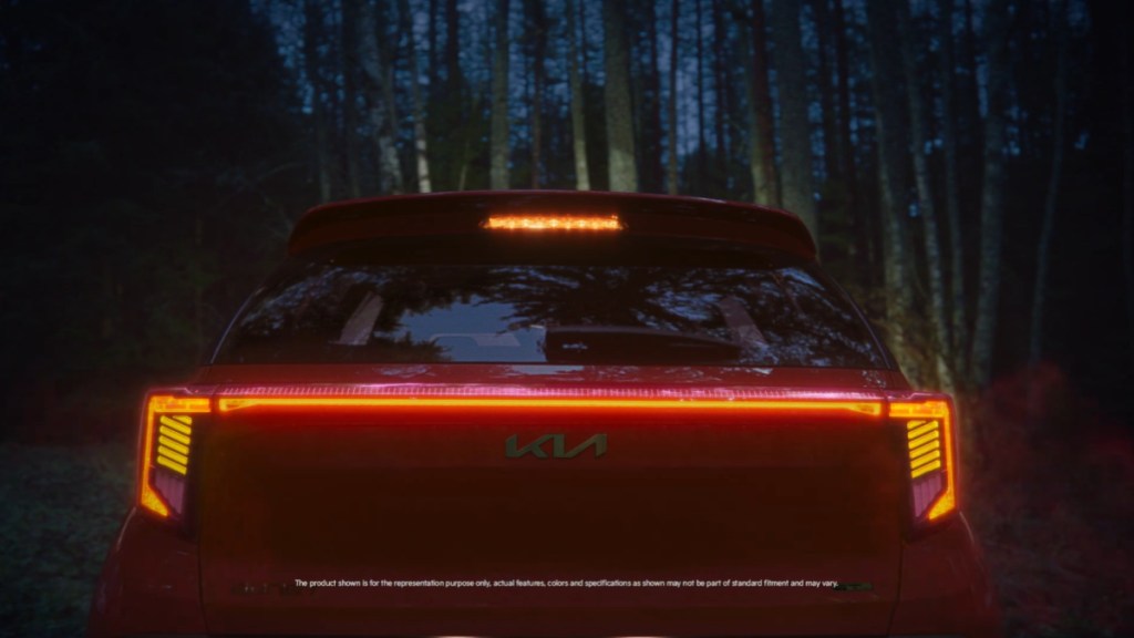 Kia Sonet facelift rear