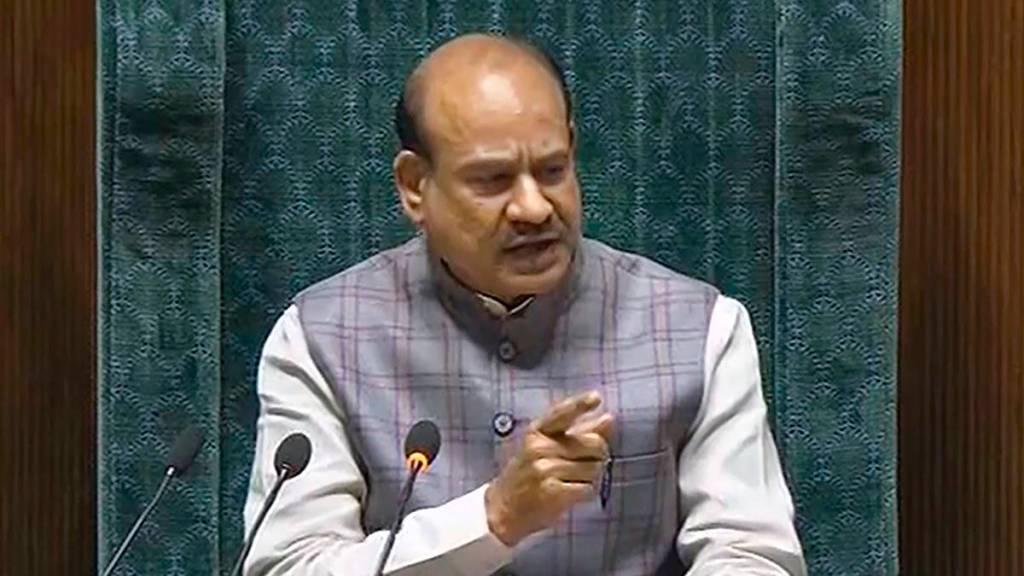 Speaker Om Birla on Parliament security breach.