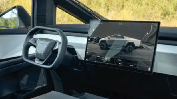 Tesla Cybertruck interiors