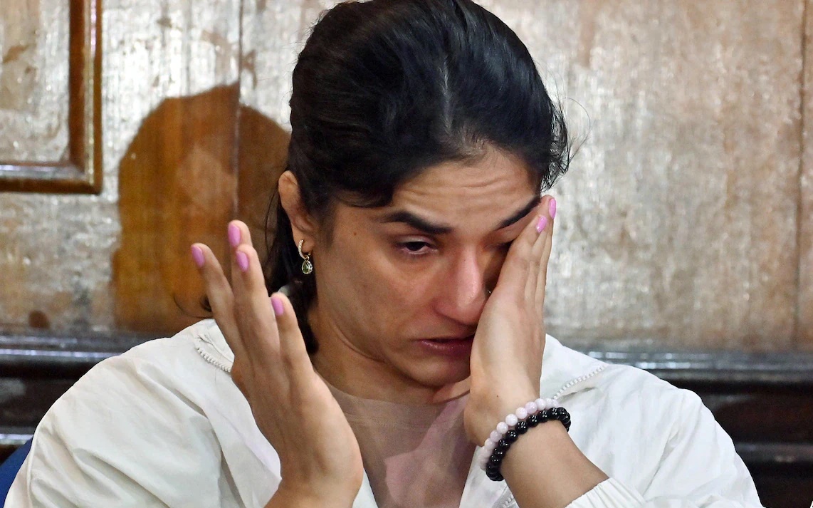 'Still fighting, harassment will continue' Vinesh Phogat weeps as Brij