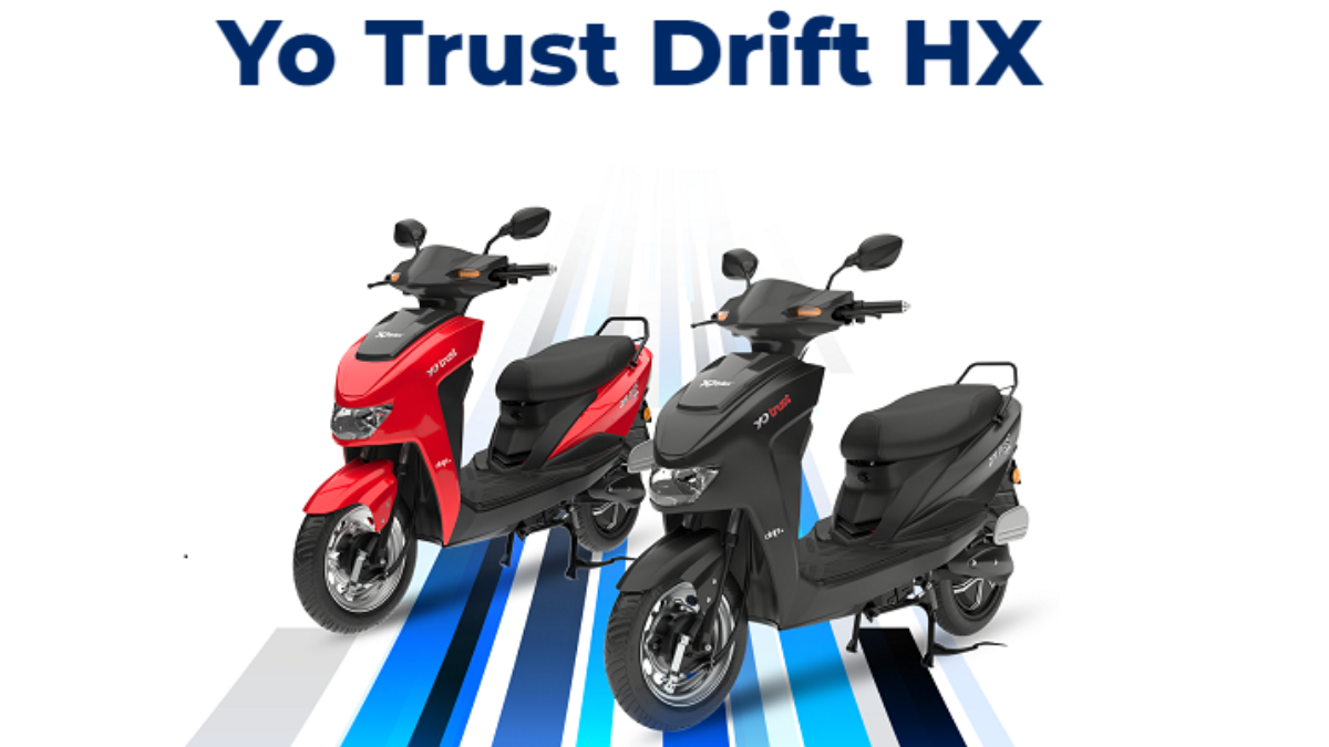 Yo Bykes unveils new highspeed electric scooter Yo Trust Drift Hx