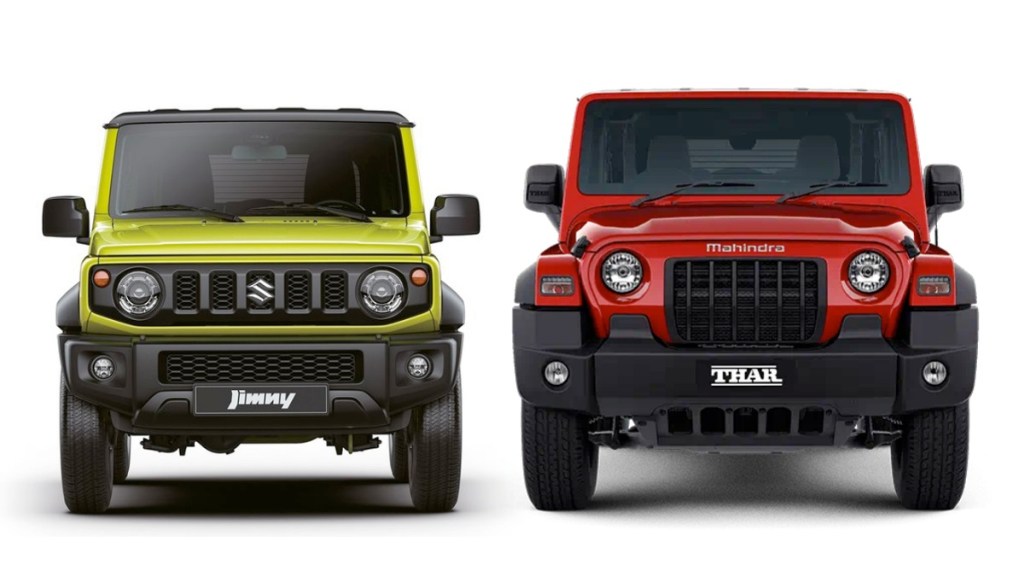 jimny vs thar
