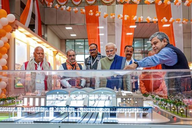 The Phase-I of the redeveloped station has been completed at a cost of more than Rs 240 crore. (Image: PTI)