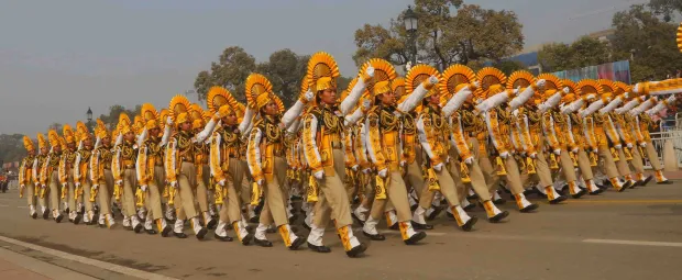 Glimpses of Full Dress Rehearsal of Republic Day Parade at Kartavya Path. (Ministry of Defence)