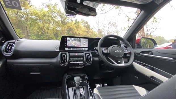 Kia Sonet review cabin