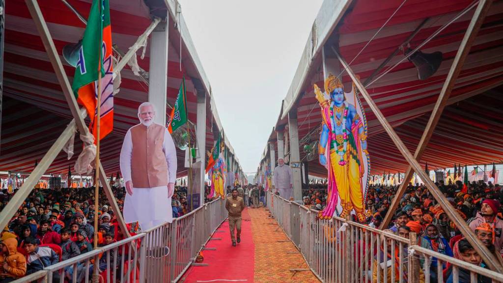 BJP draws Lok Sabha campaign around Ram Temple