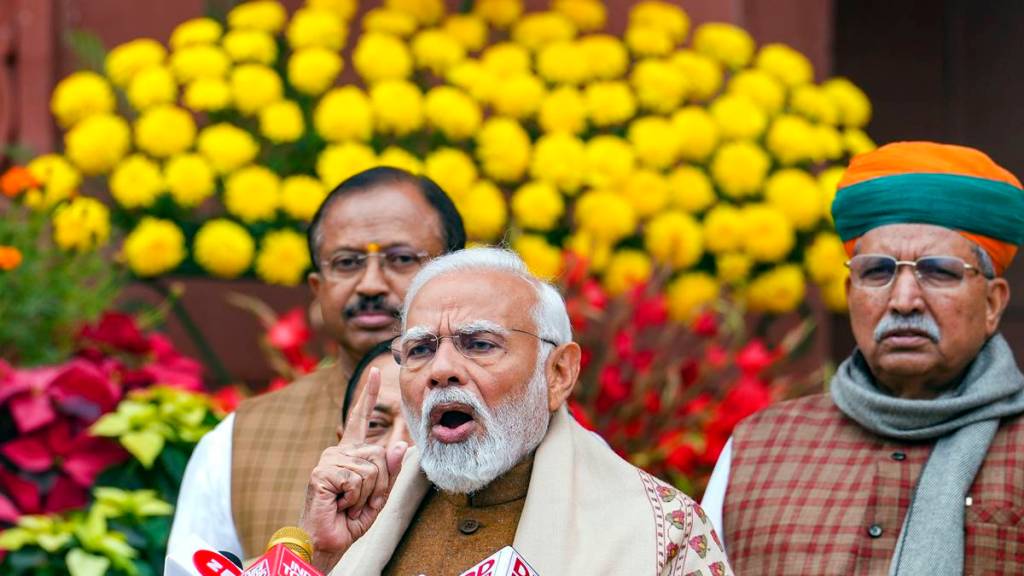 Modi addresses media ahead of Parliament Budget Session