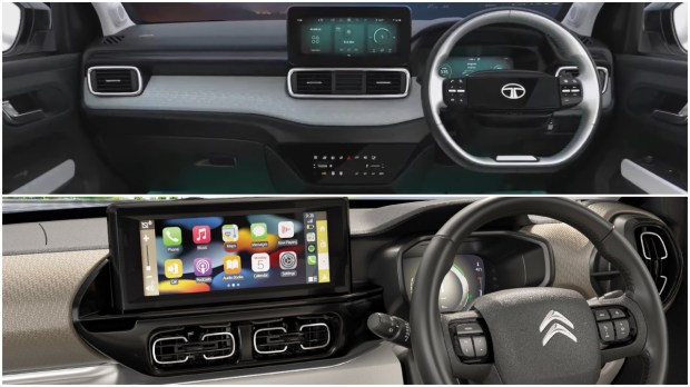 Punch EV VS eC3 interiors