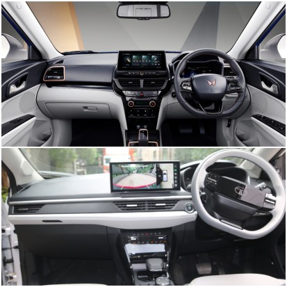 XUV400 Pro Vs Nexon EV interior