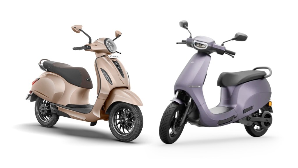 bajaj chetak vs ola s1