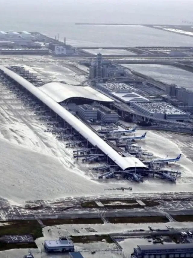 Japan’s iconic £15 billion ocean airport is sinking! Infrastructure