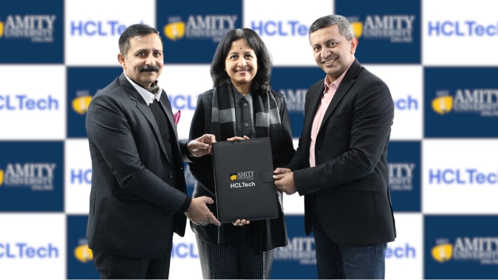 Amity University partners with HCLTech for industry-focused courses.
