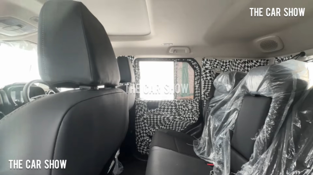 5-door Mahindra Thar interiors