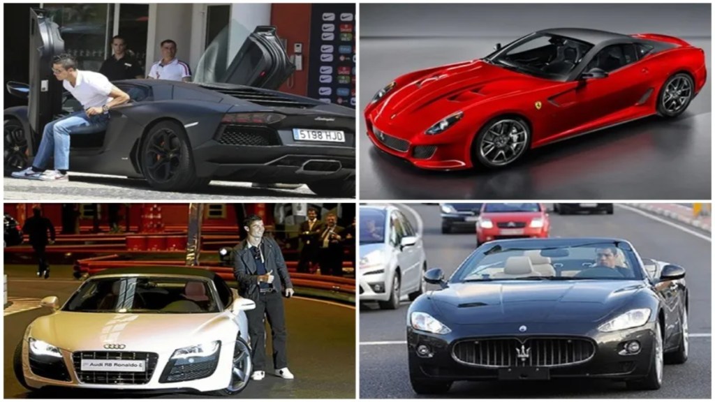 Cristiano Ronaldo car collection